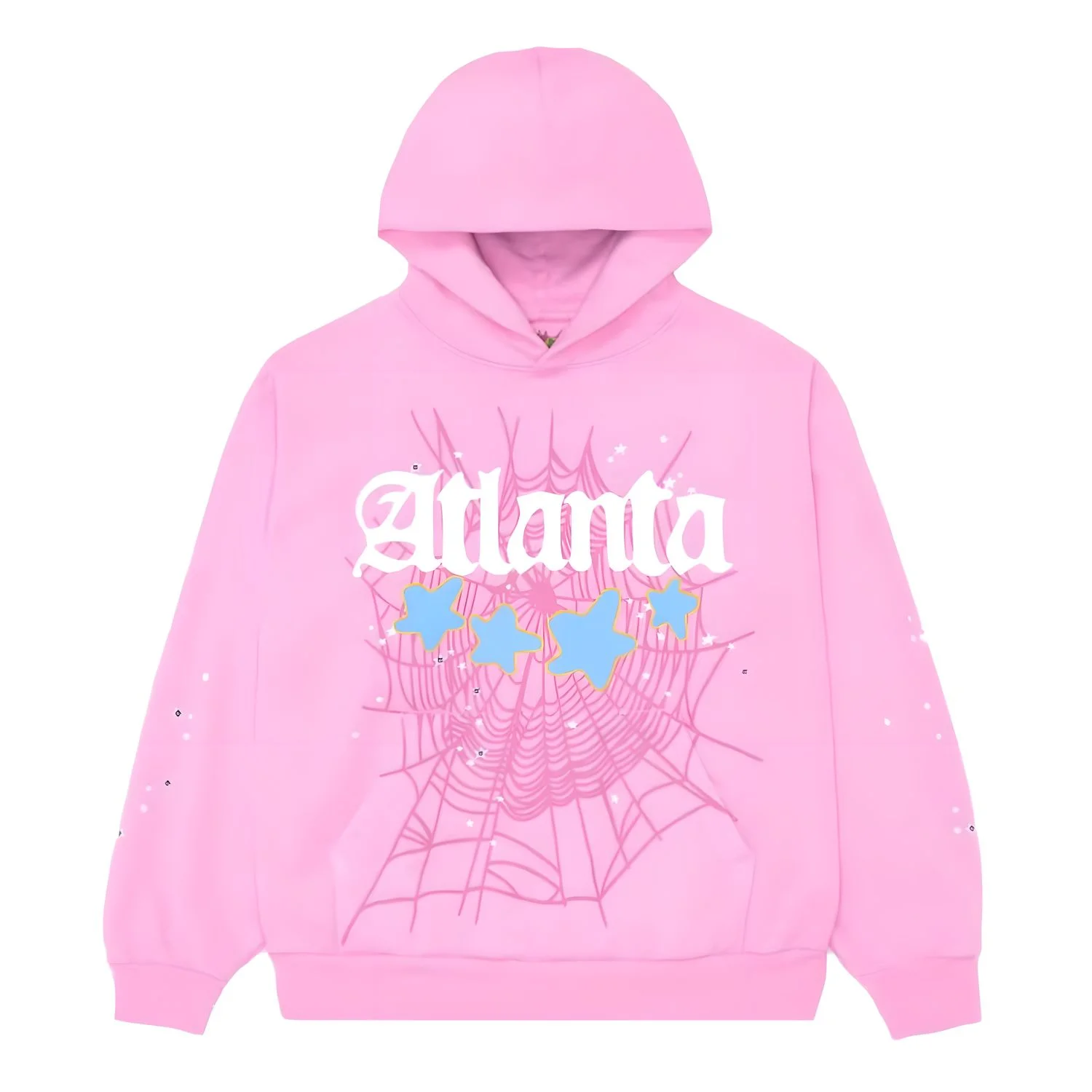 pink atlanta spider hoodie